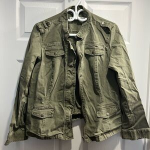 Revolution by Ricki’s Green Military Style Jacket XL